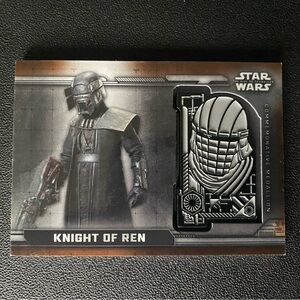 Star Wars The Rise of Skywalker Medallion Card
